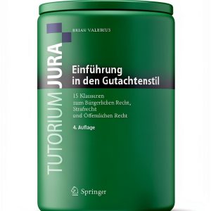 Springer German Law eBook Tutorium Jura 4th Edition Kindle-0